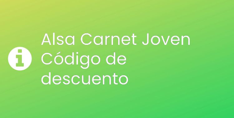 Alsa Carnet Joven Header