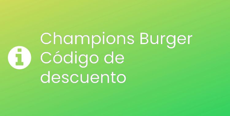 Champions Burger Header