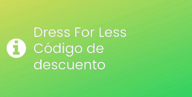 Dress For Less Header