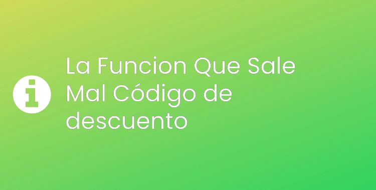 La Funcion Que Sale Mal Header