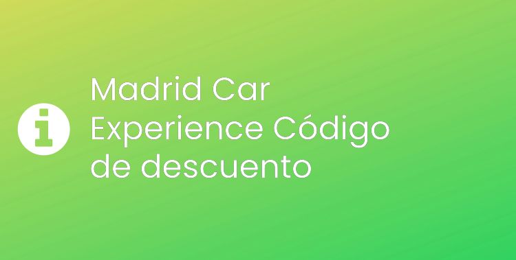 Madrid Car Experience Header