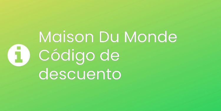 Maison Du Monde Header