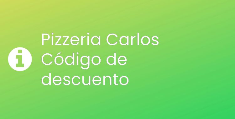 Pizzeria Carlos Header