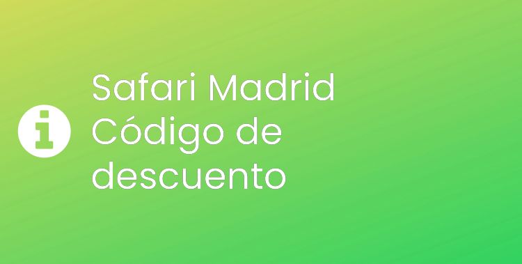Safari Madrid Header