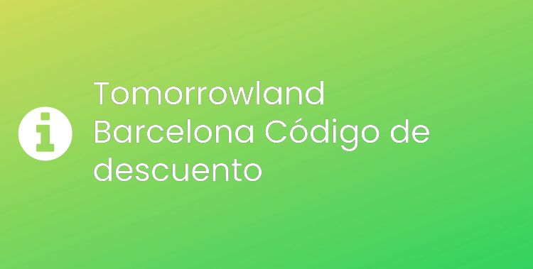 Tomorrowland Barcelona Header