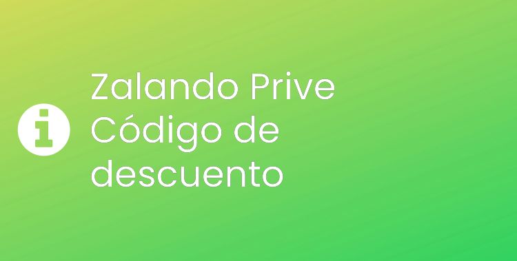 Zalando Prive Header
