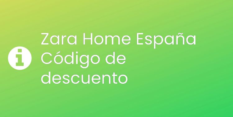 Zara Home España Header